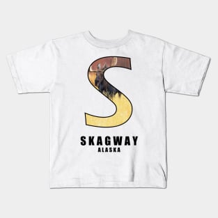 Skagway Alaska Kids T-Shirt